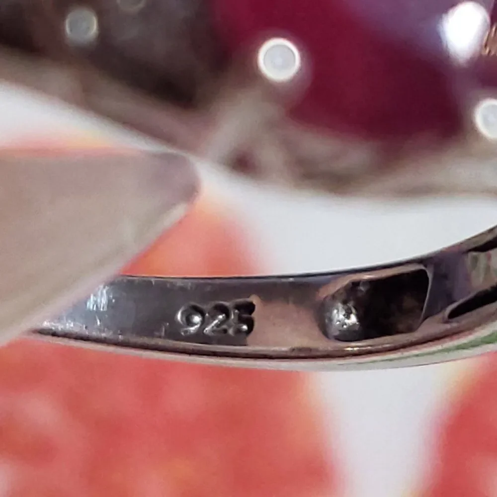Niassa Ruby & Columbian Zircon Sterling Silver Ring